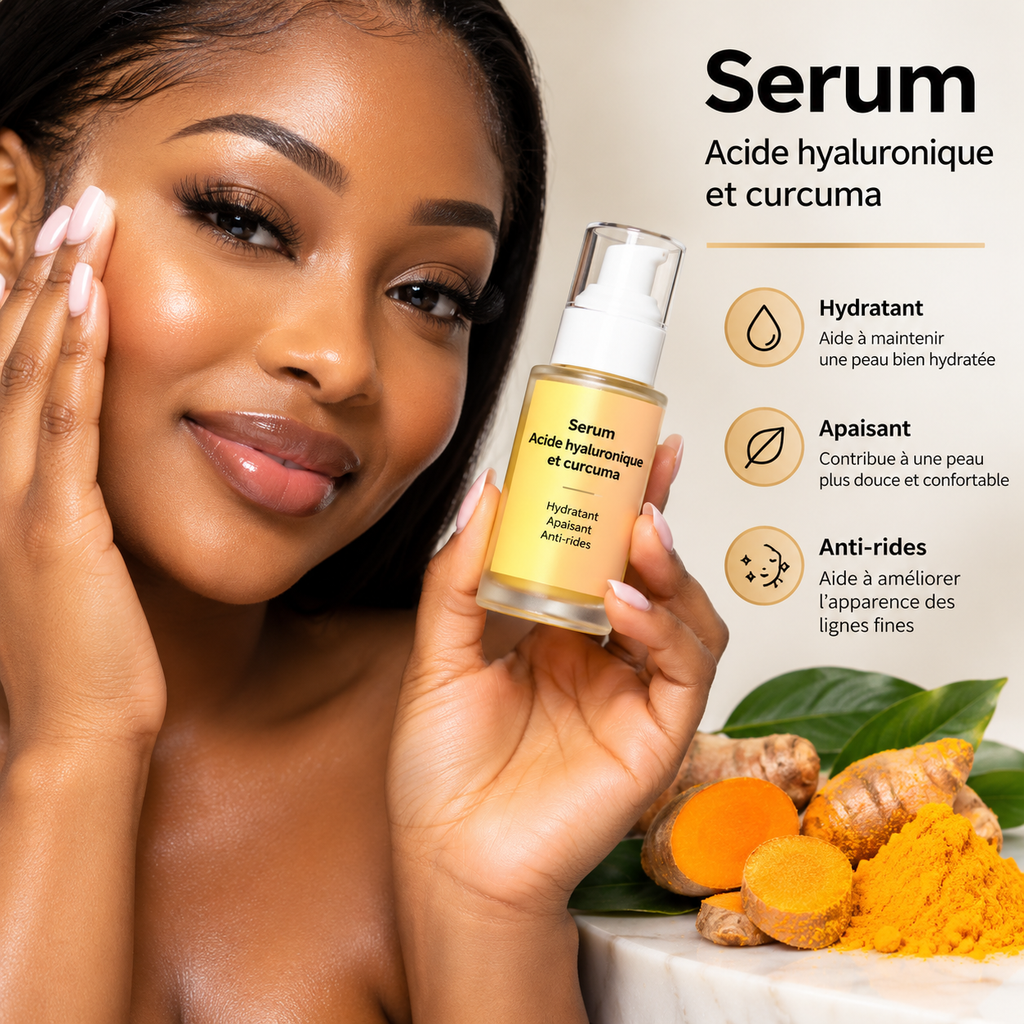 HOAOSKINCARE – Hyaluronic Acid & Turmeric Face Serum
