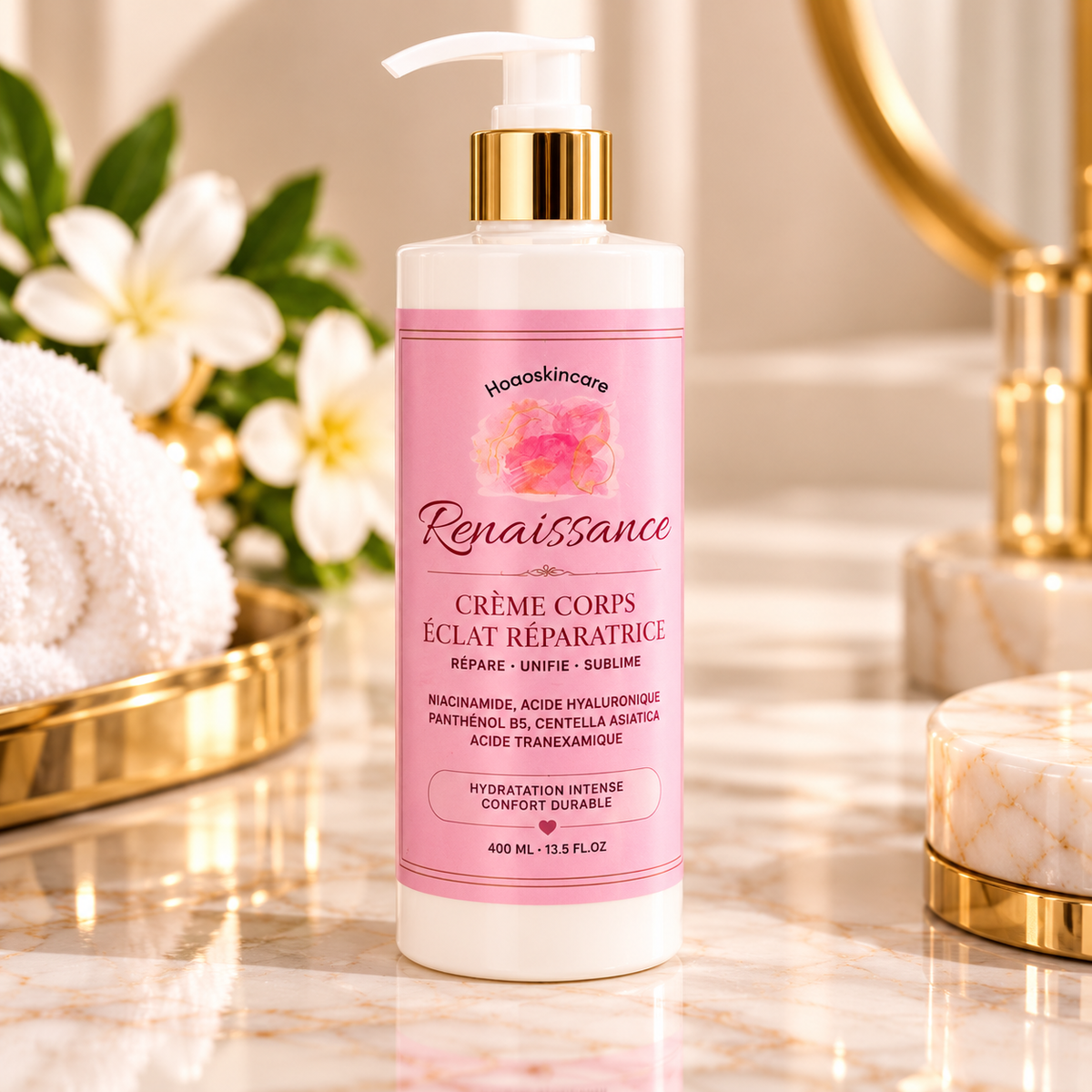 HOAOSKINCARE – Renaissance Repairing & Radiance Body Cream 400ml