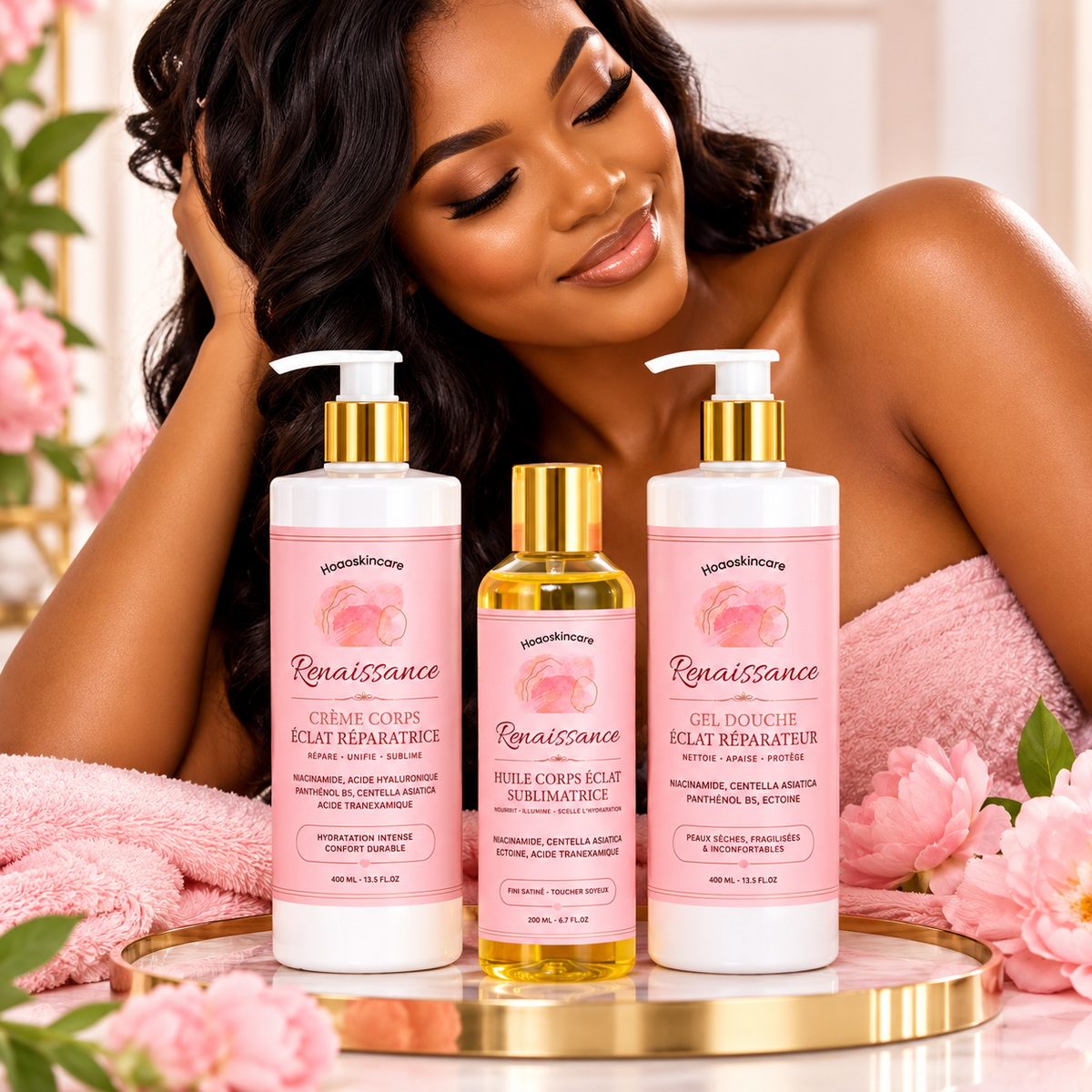 HOAOSKINCARE – Renaissance Radiance & Repair Body Care Set (3 Products)