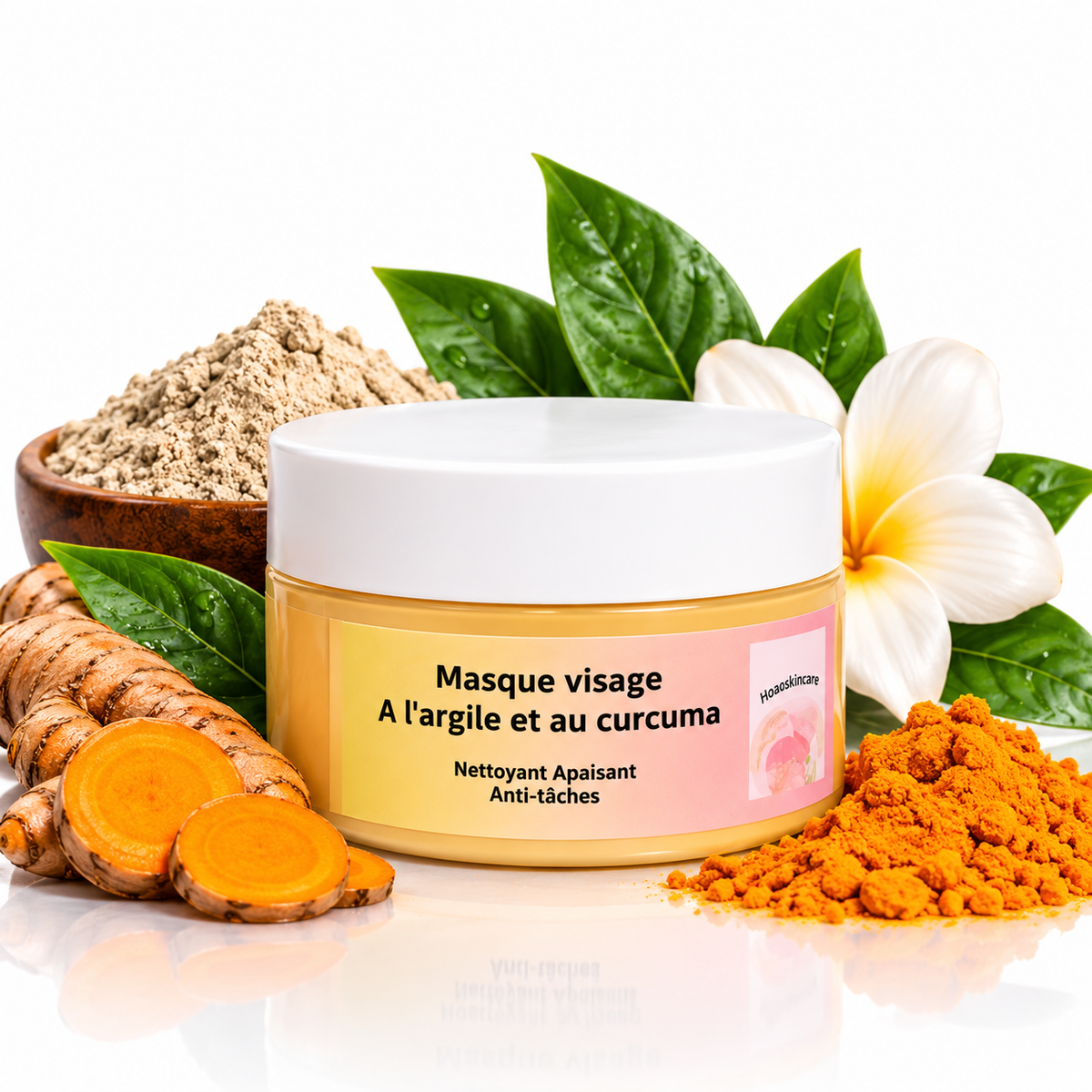 HOAOSKINCARE – Turmeric & Clay Facial Mask